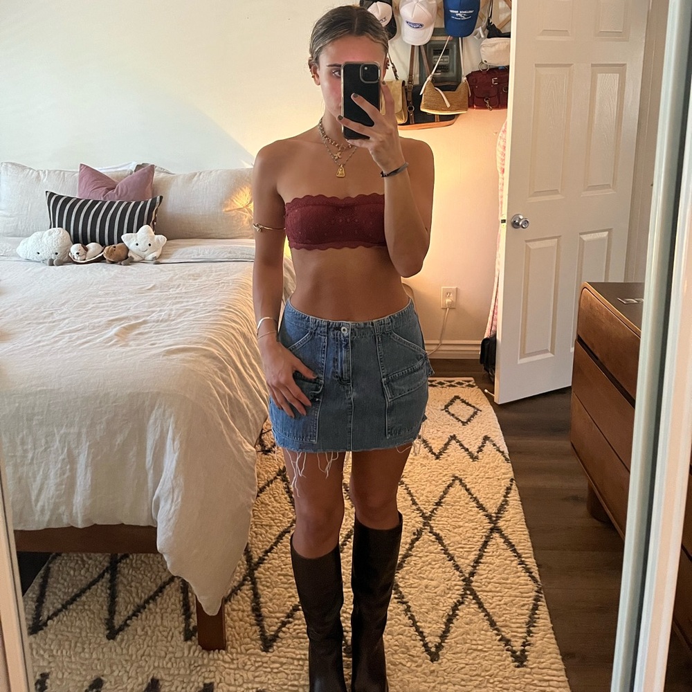 GAP denim skirt